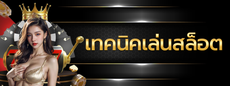 เทคนิคเล่นสล็อต